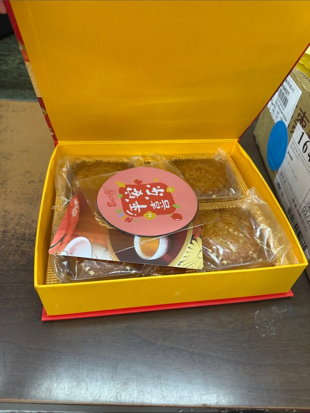 Gift Box - Red Floral Packaging